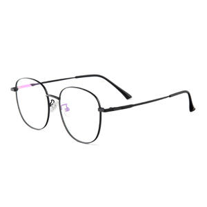 กรอบแว่นตาไทเทเนียมทรงกลมเต็มกรอบ Danyang 6815 สำหรับทุกเพศ พร้อมเลนส์อะคริลิกป้องกันแสงสีฟ้า - Product Image 1