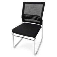 Chaise de bureau ergonomique avec dossier en tissu pour la réception des visiteurs et les salles de conférence, pour l'approvisionnement transfrontalier