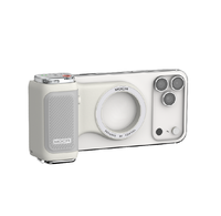 COMITOK MOCA Poignée magnétique pour téléphone avec contrôle de zoom pour télécommande (portée 20m) Stabilisateur compatible avec les appareils compatibles