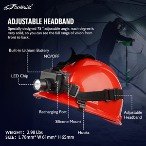 Прочные и надежные промышленные взрывозащищенные светодиодные налобные фонари Foxhawk HL10 с защитой IP66, сертификацией ATEX и 5-летней гарантией - Product Image 5