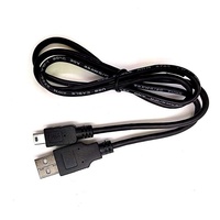 Câble de charge/transfert de données USB vers Mini V3 blindé de 1 mètre, directement de l'usine, avec conducteur en cuivre pur et gaine en PVC
