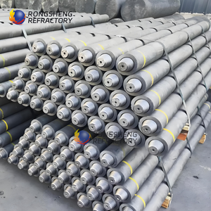 RP HP 75-200mm grafit elektrotlar elektrik ark fırını için düzenli güç ve yüksek güç grafit karbon çubuk - Product Image 1