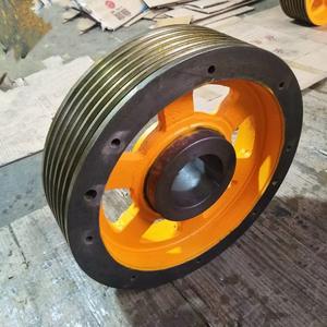 <span class=keywords><strong>Polea</strong></span> de tracción de <span class=keywords><strong>ascensor</strong></span> personalizable Thysen 424*6*10 accesorio de calidad asegurada - Product Image 5