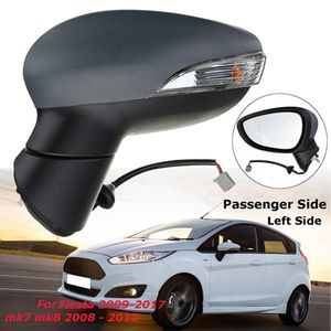 Có thể gập lại Auto Car gương chiếu hậu cho FORD FIESTA 2009 2017 bộ dụng cụ cơ thể tương thích với 2010 2011 2013 2014 2015 2016 mô hình - Product Image 3