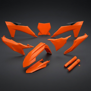Kit di plastica pieno di 127 arancione per KTM SX 300 accessori per moto a 2024 2023 - Product Image 3