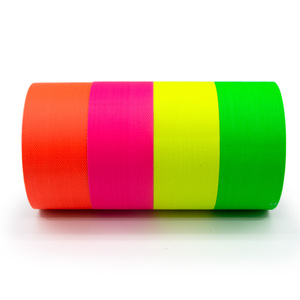 شريط لاصق ملون من القماش القطني ضوء نيون أسود مضيء ذاتي اللون شريط لاصق لاصق للحفلات - Product Image 2