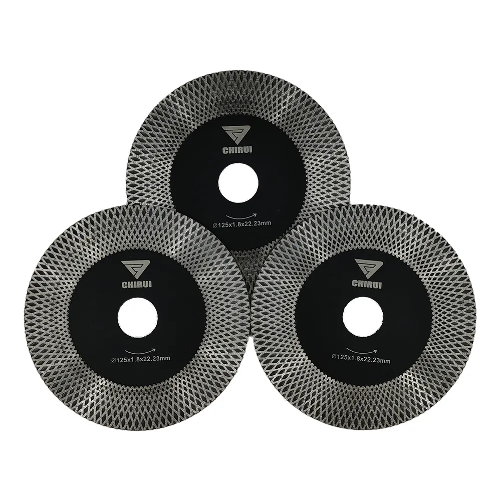 115 125mm X Turbo Cutting And Grinding Porcelain Diamond Stone Saw Blade Ceramic Tile Cutting Disc For Marble Sinter Stone
