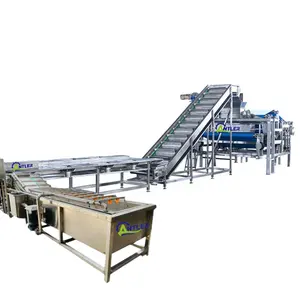 Línea automática completa de procesamiento de agua/jugo/líquido Línea de producción de bebidas