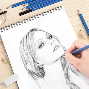 Bộ 71 Bút Chì Vẽ Chuyên Nghiệp Bview Art, Bộ Tẩy Than Chì Và Bút Chì Màu, Bộ Dụng Cụ Vẽ Nghệ Thuật - Product Image 3