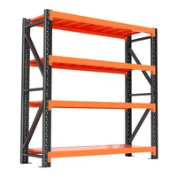 Étagères en acier réglables de 500 kg, rayonnage industriel robuste, unité de rayonnage d'entrepôt, rayonnage multi-niveaux