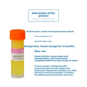 Bảo quản ngắn hạn pha loãng tinh dịch chó với nhiệt kế và Dung dịch dinh dưỡng - Product Image 1