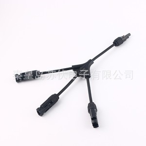 <b>Solar</b> <b>Panel</b> <b>Connector</b> Y Type 4 Way Plug Parallel Junction Three To One <b>Solar</b> Cell Series <b>Connector</b> Manufacturer - Product Image 3