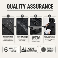 Fabricant OEM ODM – Vêtements de travail personnalisés, imperméables, respirants, avec coutures scellées, coupe-vent, à capuche, pour l'extérieur