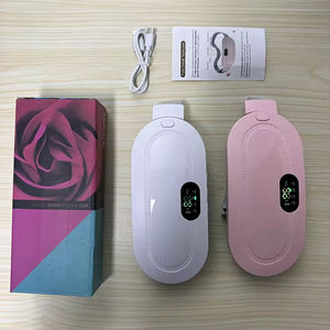 Masseur corporel électronique Ceinture abdominale menstruelle Appareil de massage par vibration abdominale avec compresse chaude pour soulager les douleurs menstruelles - Product Image 6