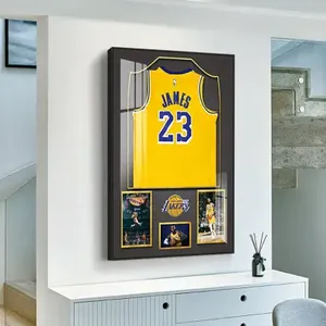 Vente flash : impressions sur verre de luxe, design de vêtements de stars de la <span class=keywords><strong>NBA</strong></span>, décoration moderne pour la maison, peinture murale, toile, huile, taille personnalisée - Product Image 2