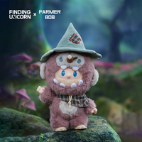 Figurine 100% authentique Finding Unicorn FARMER BOB, série Bestie, en vinyle et peluche, artisanat exquis, ornement de bureau