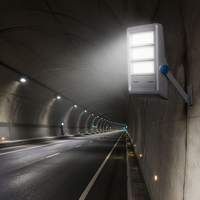 Éclairage LED pour tunnel 100W 150W 200W 250W IP66 AC85-265V à montage mural pour tunnel, mine, passage souterrain
