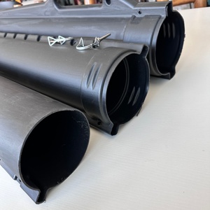 Custodia per Canna da Pesca Telescopica in Fibra di Carbonio, Tubo Rigido Durevole per Canna da Pesca, Alta Resistenza per Viaggio e Conservazione - Product Image 4