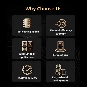 Fenghai Máquinas China fornecedor eletromagnético de alta frequência aquecimento por indução automática máquina de brasagem de cobre