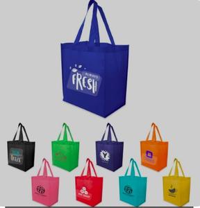 Sac fourre-tout en non-tissé Lulu Lemon en gros, coins arrondis, pratique à transporter, avec logo et design personnalisés pour le shopping - Product Image 1