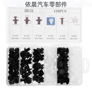 He31 150 Piezas de Clips Universales para Automóviles, Sujetadores para Reparación de Parachoques y Guardabarros - Product Image 1