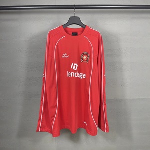 Maglia da Calcio Vintage di Alta Qualità con Scritta Paris 2025, Nuovo Marchio <span class=keywords><strong>B</strong></span> per Collaborazione, Ricamata e Stampata <span class=keywords><strong>a</strong></span> Maniche Lunghe - Product Image 3