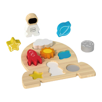 Rompecabezas de madera Serie espacial para niños Rompecabezas Juguetes educativos de aprendizaje