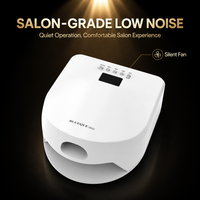 Lampe à ongles UV LED professionnelle 57 perles double zone 365nm 405nm capteur automatique écran LCD 10s 30s 60s 99s OEM Vente en gros Usine