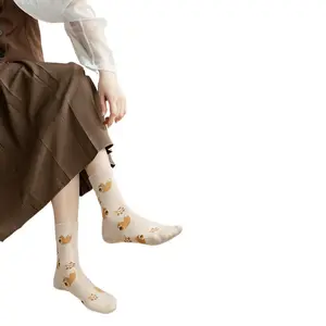 Детские носки с героями мультфильмов, корейские женские носки на весну и осень, модные носки