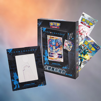 YQ Pokemoned Chinesische Karte Hisuian Typhlosion Lucario Karten-Display Sammelbare TCG Booster Box Sammelkarten Brettspiele