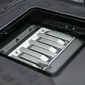 Para Land Rover Defender 90 110 130 2020-2024 Accesorios Exteriores Panel de Capó de Fibra de Carbono Cubierta de Capó de Motor Kit de Carrocería Inferior - Product Image 4