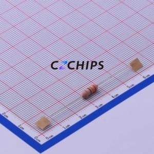 Resistencia de Orificio Pasante MO1WS-33ohm 5%-2T52, Componente de Orificio Pasante (THT), Película de Óxido Metálico D3.5xL9mm 33Ohm 5% 350V - Product Image 1