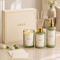 AIKUN – Coffret Cadeau de Luxe Personnalisé avec Gravure de Logo, Diffuseur de Parfum d'Ambiance Longue Durée pour Achat en Gros – Faible MOQ Direct Usine