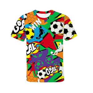 Maillots de football respirants à séchage rapide, uniformes de sport, maillots de foot personnalisés, t-shirts en polyester et coton, antibactériens, imperméables, col en V - Product Image 3