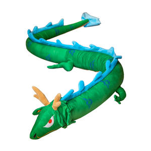 Jouet en peluche <span class=keywords><strong>dragon</strong></span> <span class=keywords><strong>totem</strong></span> poupée <span class=keywords><strong>dragon</strong></span> de feu oreiller long créatif - Product Image 1