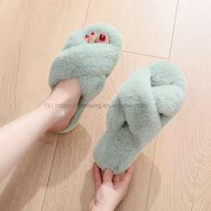 Pantuflas de Invierno para Mujer, Diseño de Leopardo, Forradas de Peluche, Suaves y Lujosas, para Interiores - Product Image 3
