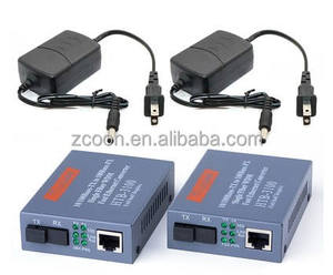 Convertisseur de média fibre optique FTTH 10/100M HTB3100 25KM 1310/1550nm Ethernet Netlink avec garantie d'un an - Product Image 3