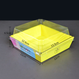 Đầy màu sắc nhựa PE tráng Pastry bánh nhanh foodfood gói hộp - Product Image 4