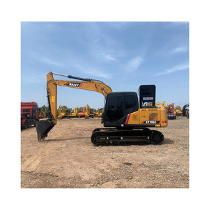 Excavatrice SANY SY135C d'occasion, 13 tonnes, 95% neuve, d'origine, avec certifications EPA et CE, pour travaux municipaux et miniers - Product Image 4