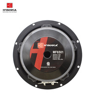 Haut-parleur de voiture OEM MF6501 6,5 pouces, 120W RMS, haut-parleurs pleine gamme 6,5 pouces, haut-parleurs de milieu de gamme en fer pour l'audio automobile, 92dB, 4 ohms