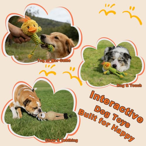 Jouet pour chien en peluche personnalisé avec étiquette, corde en coton à mâcher et à tirer, fabricant en gros pour marques d'animaux de compagnie, commande en gros - Product Image 5