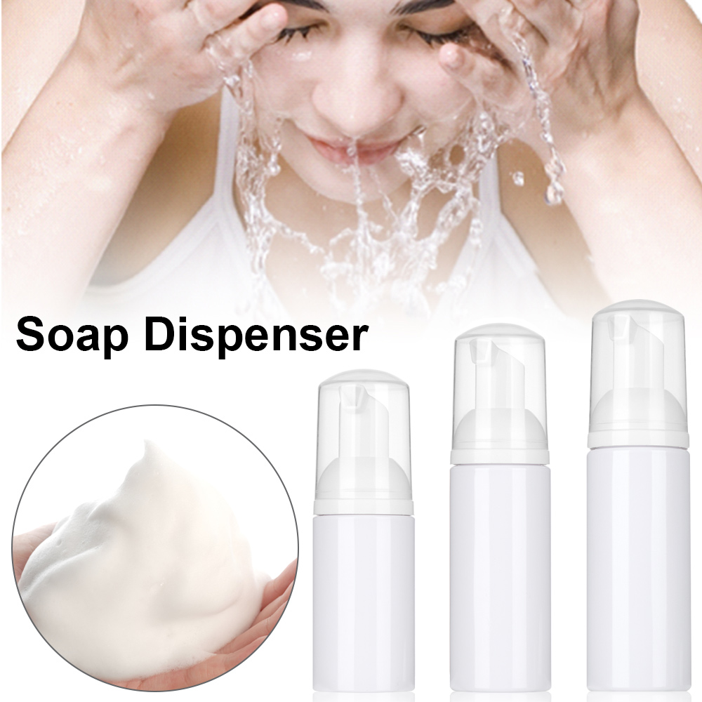 Pump Empty Foaming Soap Dispenser 300Pcs 50ml For Face Eyelashes Cleaner