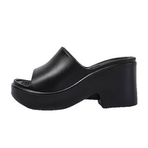 Sandales Légères à Talon Haut pour Femmes, Compensées d'Été à Plateforme Épaisse, Chaussures Décontractées pour <span class=keywords><strong>Femme</strong></span> - Product Image 6