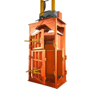 new arrival vertical hydraulic baler for wool/hydraulic wool press/wool baling press machine