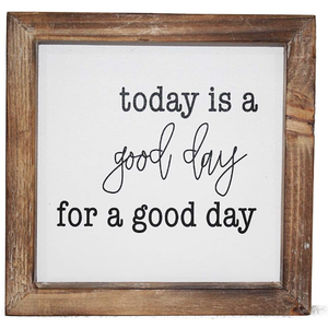 Letrero de bloque de madera para escritorio <span class=keywords><strong>Hoy</strong></span> <span class=keywords><strong>es</strong></span> <span class=keywords><strong>un</strong></span> <span class=keywords><strong>buen</strong></span> día para <span class=keywords><strong>un</strong></span> <span class=keywords><strong>buen</strong></span> día Letrero de caja de madera inspirador - Product Image 2