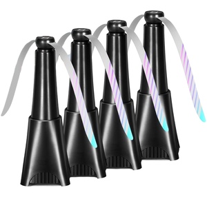 Ventilateur anti-mouches pour l'extérieur avec piles rechargeables Ventilateur électrique anti-mouches à recharge Usb en PVC souple réfléchissant pour tables - Product Image 1