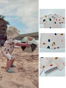 Trajes de baño con estampado de dibujos animados para niños, bañadores infantiles de alta calidad con protección <span class=keywords><strong>solar</strong></span>, venta al por mayor - Product Image 5