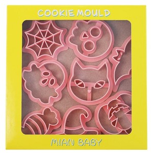 8 pièces/ensemble <span class=keywords><strong>Emporte</strong></span>-pièces à thème <span class=keywords><strong>Halloween</strong></span> en plastique, moules à biscuits 3D en forme de dessin animé, moule à biscuits <span class=keywords><strong>citrouille</strong></span> sorcier, tampon à biscuits - Product Image 6