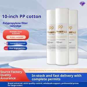 Élément filtrant manuel écologique à charbon actif en coton PP de 10 pouces pour les accessoires de purificateur d'eau avant 1-5 microns ménage - Product Image 5