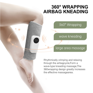 Customize <b>Vibration</b> Heat Vibrwireless Air Compression Leg Wide Calf Massager Machine Rechargeable for Circulation and Relaxation - Product Image 4